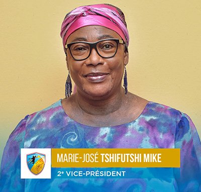 marie jose tshifutshi mile 2eme vice president