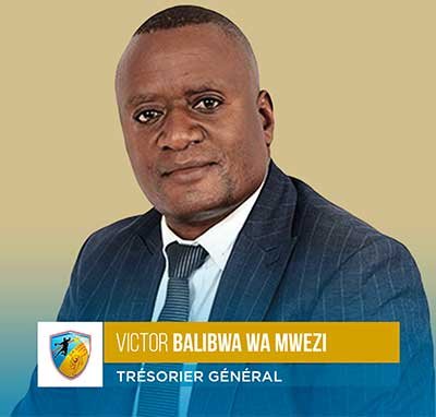 Victor Balibwa Wa Mwezi - Tresorier général FEHAND